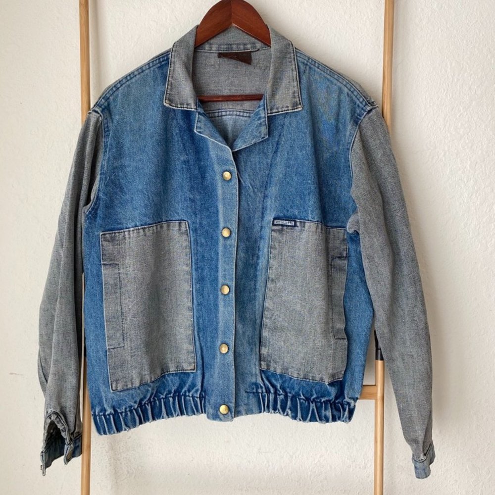 Vintage Ciotti Denim Bomber Jacket
